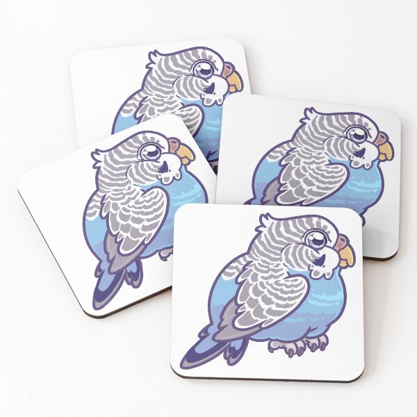 Item preview, Cute Chibi Blue Parakeet - Female designed and sold by itcouldbechibi.