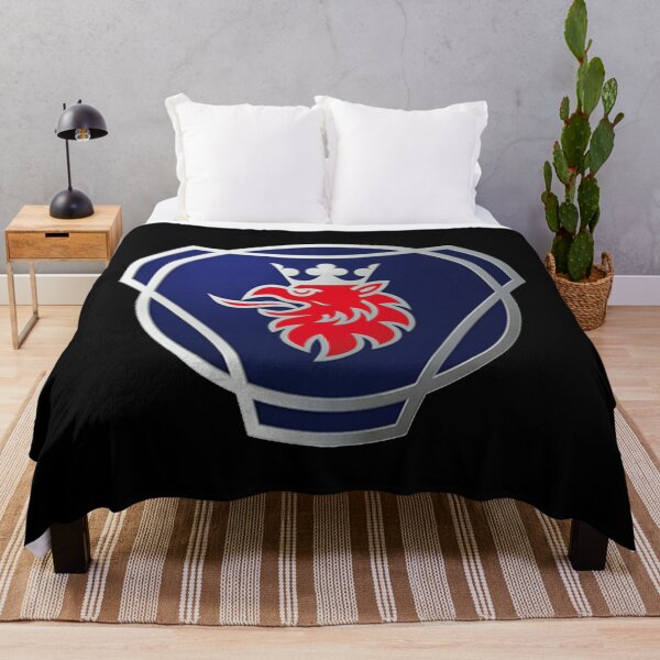 best premium fashion with scania Throw Blanket