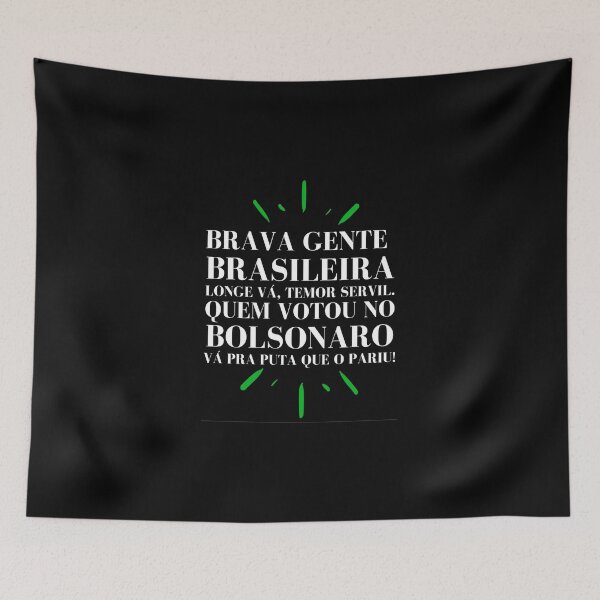 Item preview, Bolsonaro designed and sold by PoliticsPrint.