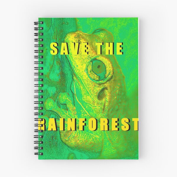 Item preview, Save the Rainforest frog designed and sold by David Lee Thompson.