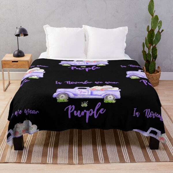 Item preview, In November We Wear Purple Epilepsy Awareness designed and sold by patriciaa12.