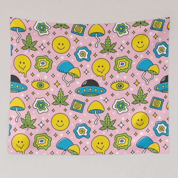 Item preview, Extraterrestrial Seamless Pattern designed and sold by Peekonet.