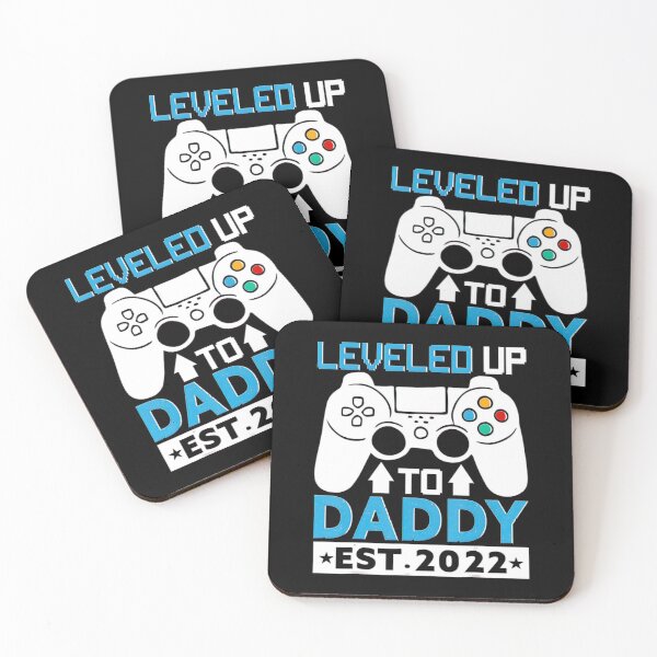 Item preview, I Leveled Up To Daddy Est 2022 Funny Soon To Be Dad 2022 designed and sold by BargerStore.