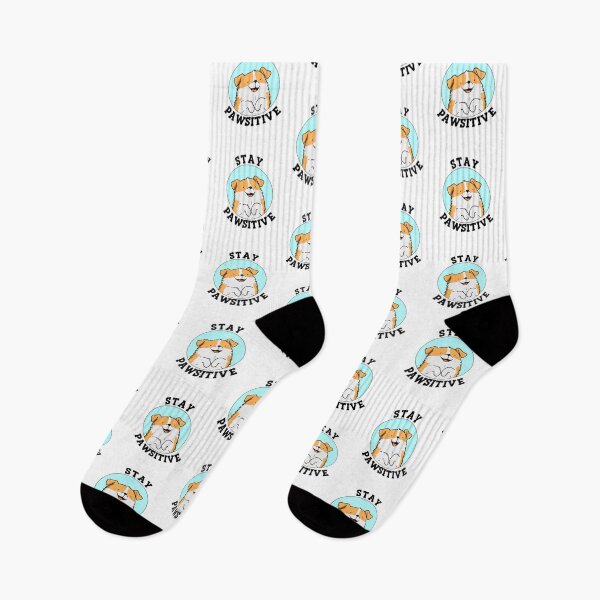 Item preview, Stay Pawsitive Funny Dog Puns  designed and sold by punnybone.