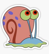 gary the snail Sticker
