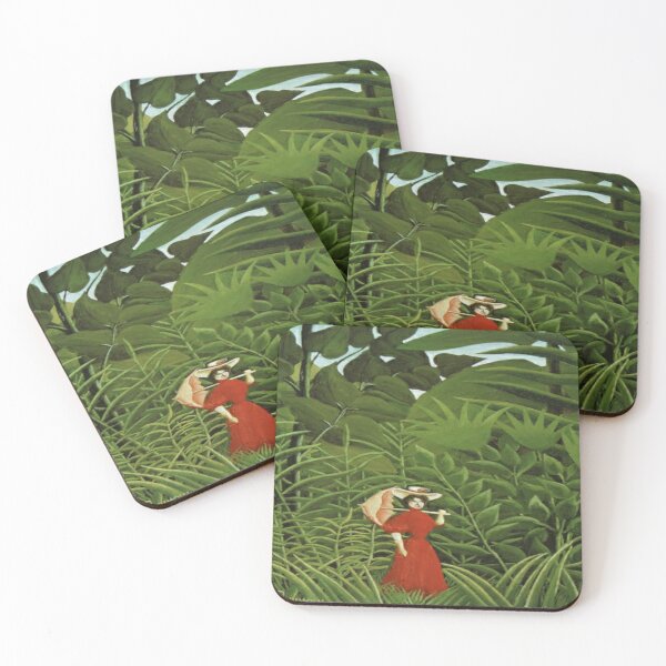 Item preview, Henri rousseau - Woman in Red in the Forest  designed and sold by Vivanne-art.