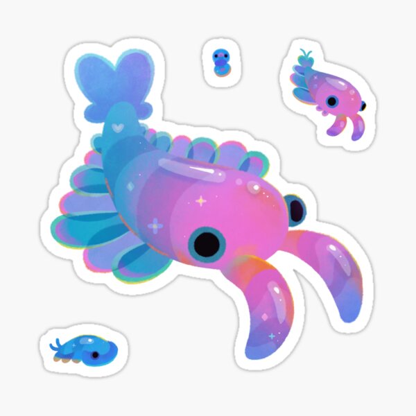 Cambrian baby - pastel Sticker