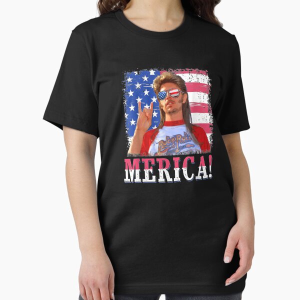 Item preview, Funny Joe_Dirt's Merica 4th Of July American Flag T-Shirt designed and sold by Busan-Benfica.