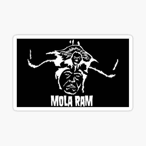 Vista previa del artículo con la obra «Mola Ram», diseñado y vendido por sixsixtysix.