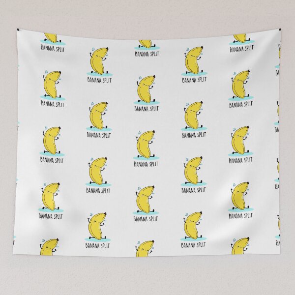 Item preview, Banana Split Funny Dancing Banana Puns  designed and sold by punnybone.