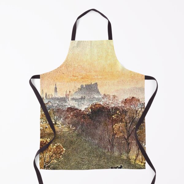 Item preview, Vintage Illustration of Edinburgh from the West designed and sold by yourscotland.
