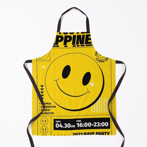 Item preview, Flat Acid Emoji Poster Template designed and sold by Peekonet.
