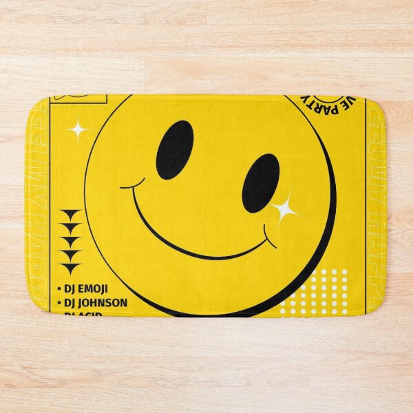 Aperçu de l'œuvre Modèle d'Affiche Emoji acide plat créée et vendue par Peekonet.