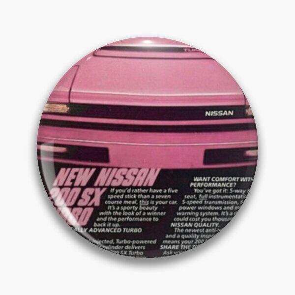 Item preview, vintage Nissan turbo 200sx  designed and sold by edithbennett.