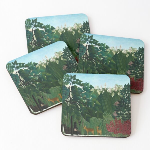 Item preview, Henri rousseau - The waterfall designed and sold by Vivanne-art.
