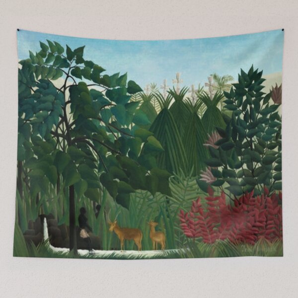 Item preview, Henri rousseau - The waterfall designed and sold by Vivanne-art.