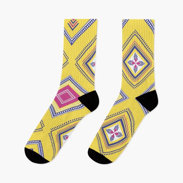 Item preview, Yellow Ethnic pattern  designed and sold by Janjira.