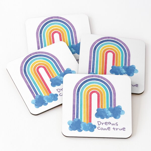 Item preview, dreams come true Rainbow Pride tshirs designed and sold by Queengood.
