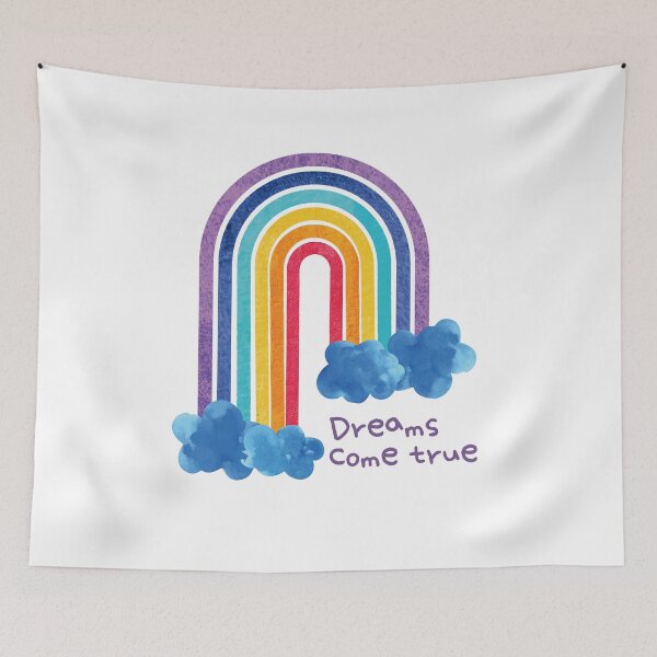 Item preview, dreams come true Rainbow Pride tshirs designed and sold by Queengood.