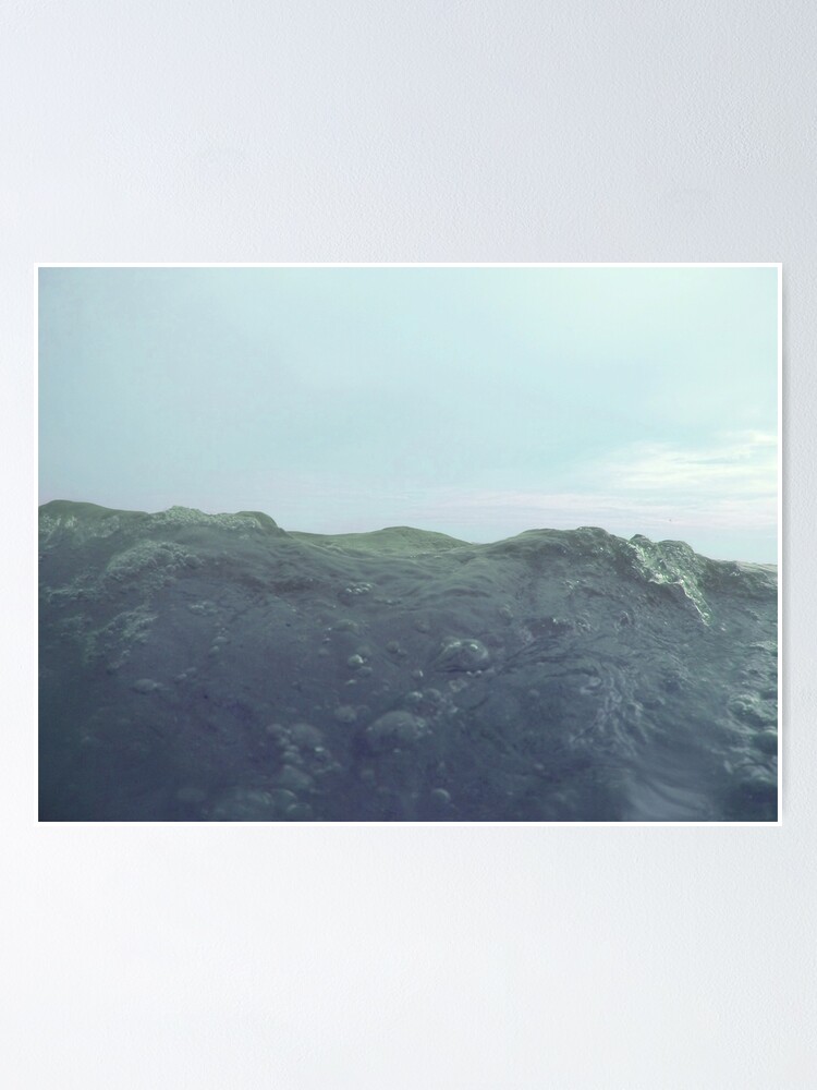 Thumbnail 1 of 3, Poster, Ocean Blue designed and sold by Public.