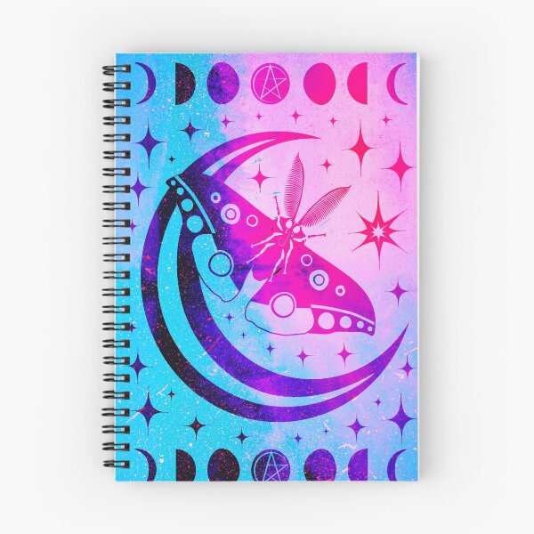 Aperçu de l'œuvre Papillon rose et bleu créée et vendue par FarOutGraphics.