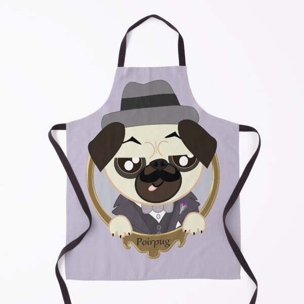 Item preview, Great Detective Poirpug. Poirot the Pug designed and sold by NorroenDyrd.