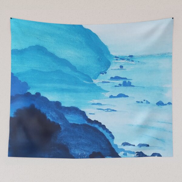 Item preview, Mountain Landscape designed and sold by LataArtStudio.