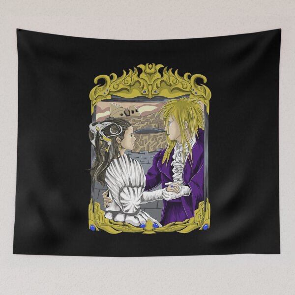 Item preview, Anime David Bowie Labyrinth goblin king movie Halloween Christmas designed and sold by LabyrinthXuanH.