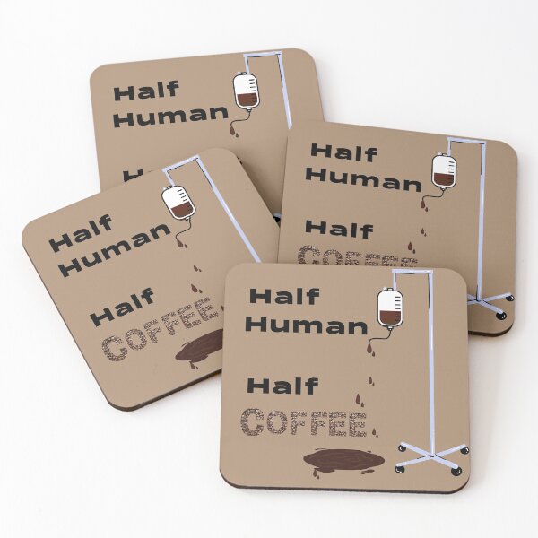Item preview, Half Human Half Coffee - Coffee is in my DNA designed and sold by House of Hartz by: Dominique11.