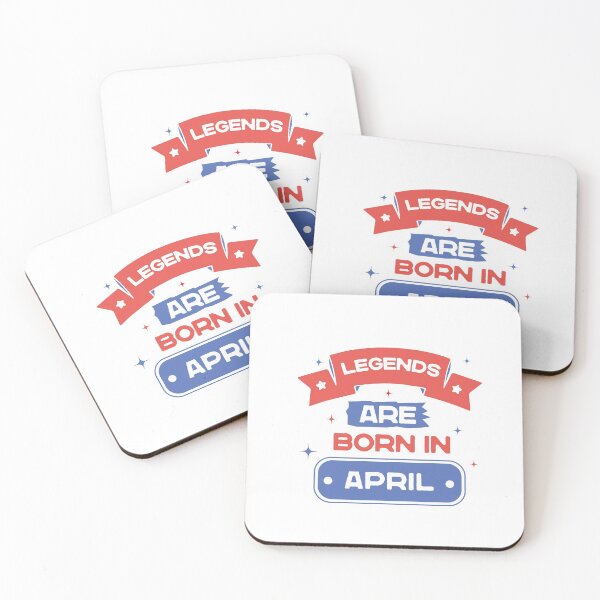 Item preview, Legends Are Born In April designed and sold by PrasartShop.