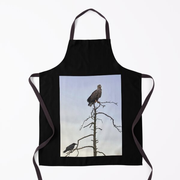 Item preview, The King and Lackey. White-tailed eagle and raven designed and sold by Jouko Lehto Photography.