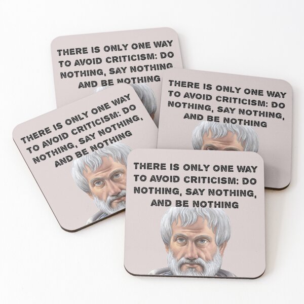 Item preview, Aristotle.There is only one way to avoid criticism designed and sold by TurboCrazy.
