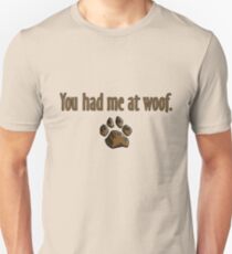 Camiseta ajustada Me tienes en Woof.