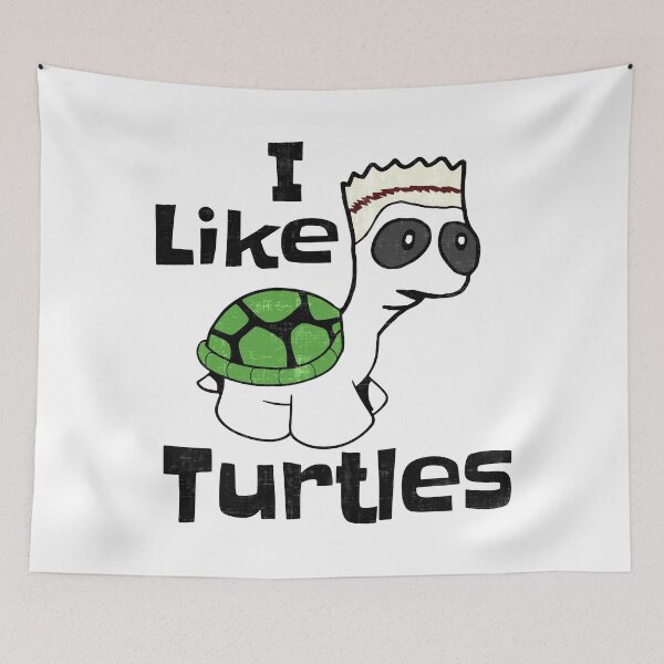 Item preview, I Like Turtles designed and sold by SoldMescaline.