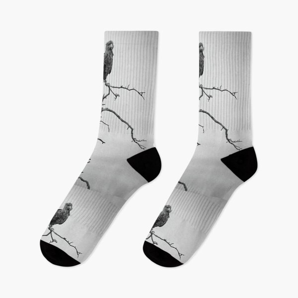 Item preview, The King and Lackey. White-tailed eagle and raven bw designed and sold by Jouko Lehto Photography.