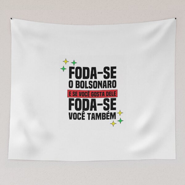 Item preview, Bolsonaro designed and sold by PoliticsPrint.