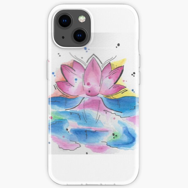 Watercolor Loto iPhone Soft Case