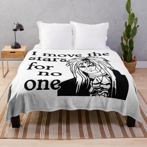 Item preview, I move the stars for no one Jareth Labyrinth goblin king movie Halloween Christmas designed and sold by LabyrinthXuanH.