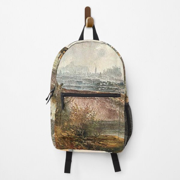 Item preview, Vintage Illustration of Edinburgh from Craigleith Quarry designed and sold by yourscotland.