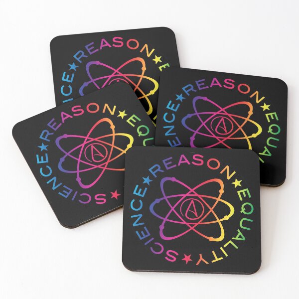 Item preview, Science Reason Equality - Rainbow  designed and sold by WFLAtheism.