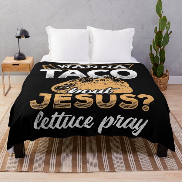 Item preview, Taco and Wisdom of Jesus designed and sold by Hyperspreader.