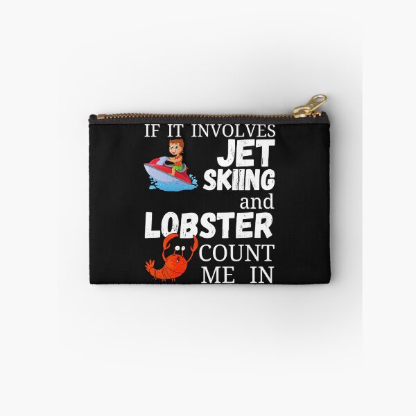 Item preview, Jet Skiing and Lobster t-shirt design designed and sold by PinkArtDesigns.