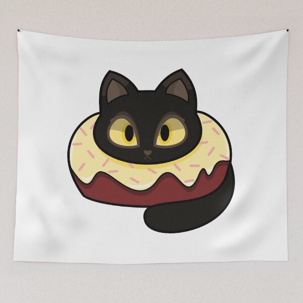 Item preview, Chantilly Tiffany Donut Cat designed and sold by SpindleSpice.