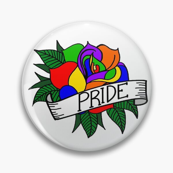 Item preview, Pride Rose - Rainbow designed and sold by QMmerch.