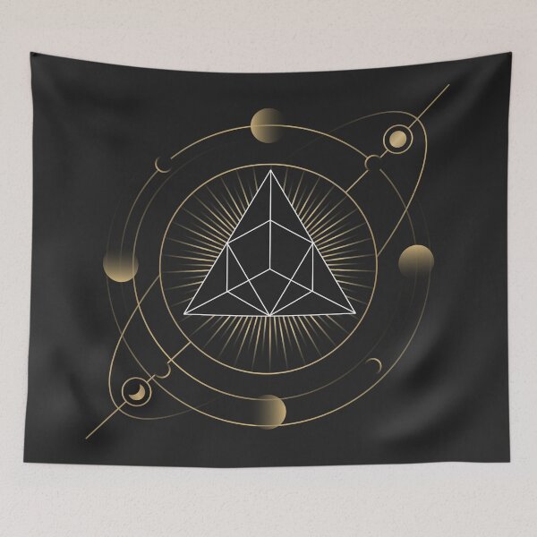 Item preview, Geometric Pyramid Astrological Tarot Card designed and sold by Peekonet.