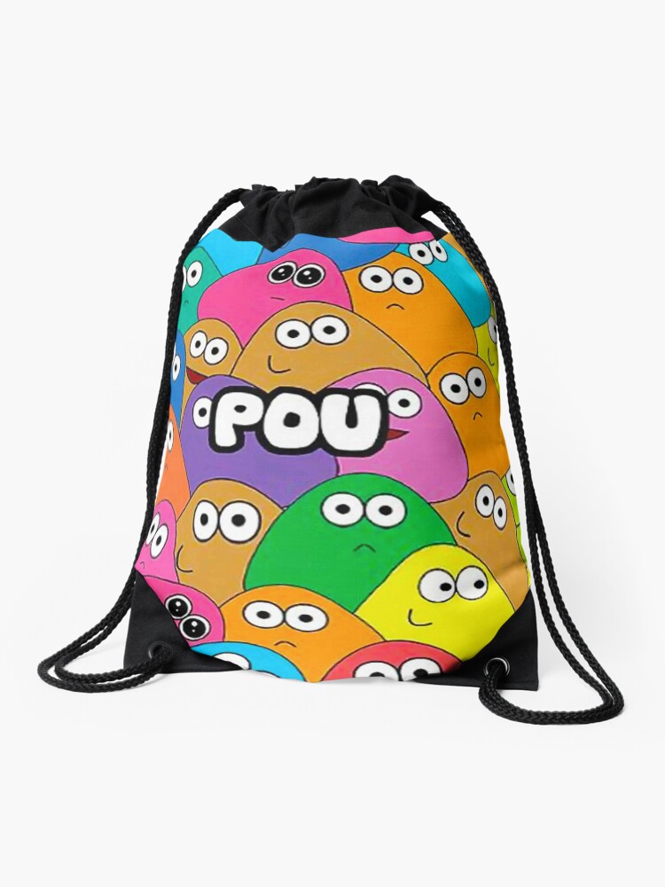 Pou Meme | Drawstring Bag