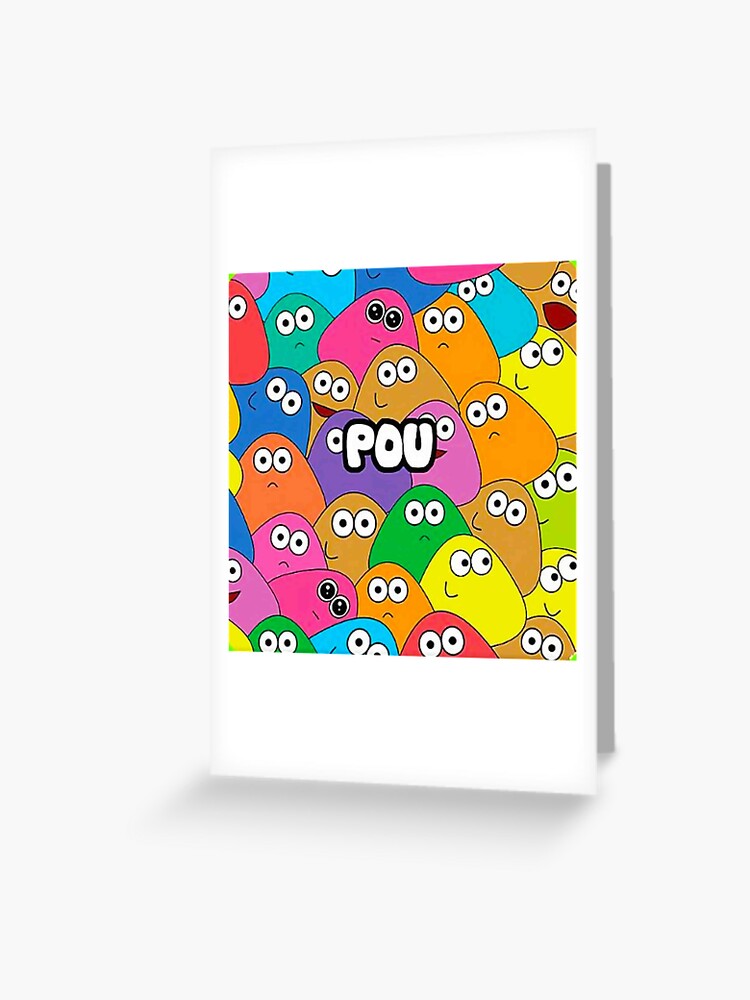 Pou Meme | Greeting Card