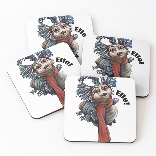 Item preview, Jim Henson Labyrinth Blue Worm goblin king movie Halloween Christmas designed and sold by LabyrinthXuanH.