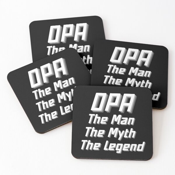 Item preview, Opa The Man The Myth The Legend Shirt designed and sold by biwdrawing.