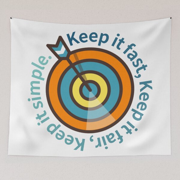 Item preview, Keep it fast, fair, simple designed and sold by REINVIGORATED.